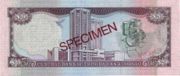 特立尼达多巴哥元2002年版20 Dollars面值——反面