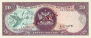 特立尼达多巴哥元1985年版20 Dollars面值——正面